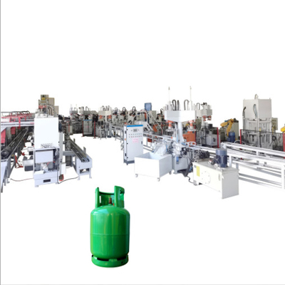 Gasflasche 50kg, welche die Maschinen-halb automatische Sauerstoff-Flasche herstellt Maschine herstellt